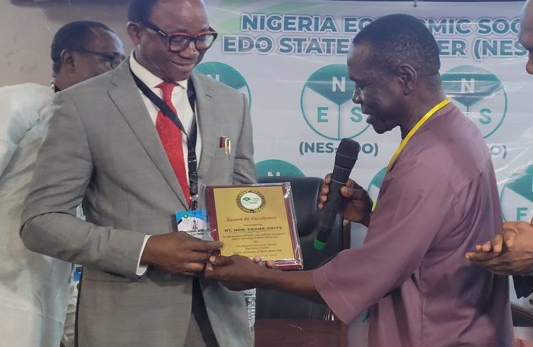 Former Edo Speaker, Okiye Bags Award of Excellence From NES