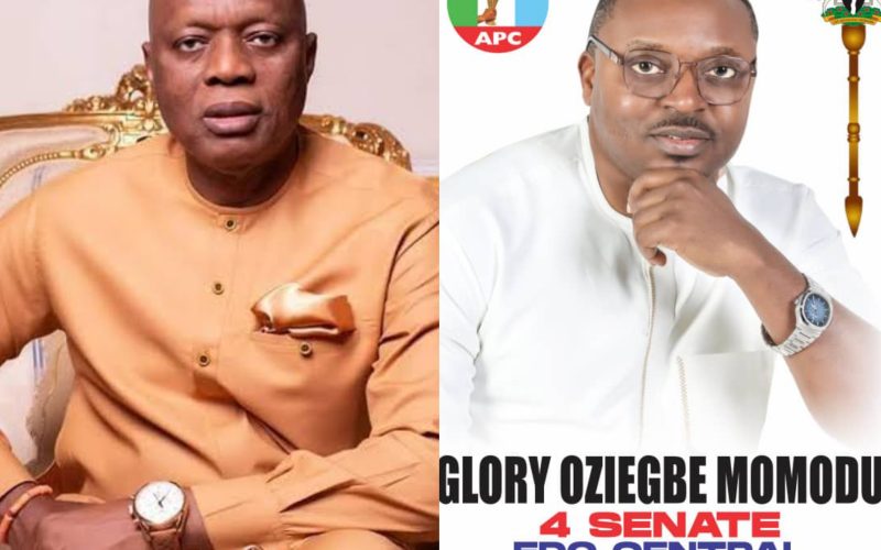 Engr. Glory Oziegbe Momodu Felicitates with His Excellency, Dr. Pius Odubu on His Birthday