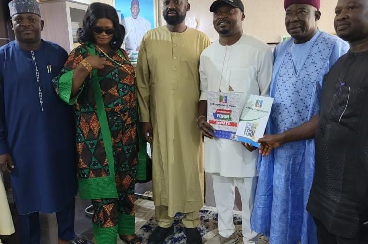 Engr. Glory Oziegbe Momodu Picks APC Nomination, Expression of Interest Form for Edo Central Senatorial By-Election