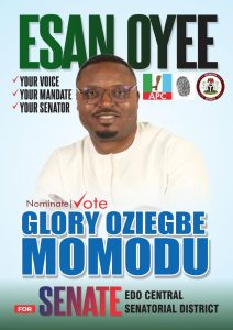 JOY IS COMING TO ESAN LAND