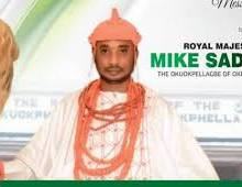 HRH, Okuokpellagbe of Okpella, Michael Sado Promises Rapid Development of Kingdom
