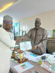 Engr. Glory Oziegbe Momodu Receives Clearance Certificate After Successful Screening for Edo Central Senatorial By-Election