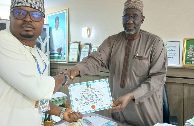 Engr. Glory Oziegbe Momodu Receives Clearance Certificate After Successful Screening for Edo Central Senatorial By-Election