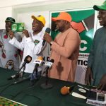Imansuangbon Joins ADC, Obtains Membership Card, Laments Hardship In Nigeria