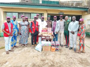 CDGN Donates Sewing Machine, Food Items To Oko Correctional Centre