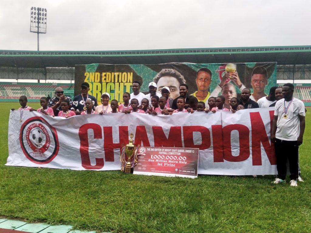 Bright Osayi Samuel U-13: Enabulele Commends Super Eagles Star, Wants Osayi Football Academy in Benin