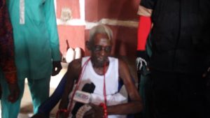 Centenarian Pa Johnson Ahanon installed Odionwere ofIgueoshodin N’kpemaba