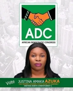 Justina Azuka Makes History As First ADC Female Candidate To Win Election