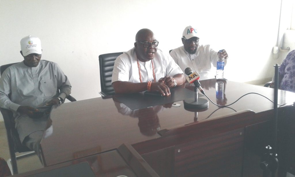 Edo South APC Chairmen Rally Behind Party Secretary Okah, Dismiss Calls For Resignation Edo South APC Chairmen Rally Behind Party Secretary Okah, Dismiss Calls For Resignation