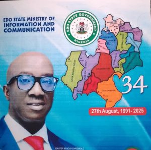 Edo@34: Join Gov Okpebholo To Build A United, Progressive State – Ohonbamu