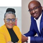Rt. HON.  (MRS.) MARIA OMOZELE OLIGBI-EDEKO ESQ FELICITATES WITH HIS  EXCELLENCY, SENATOR MONDAY OKPEHOLO ON HIS BIRTHDAY