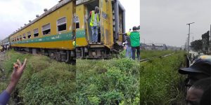 Train Compartment Detaches In Motion At Ladipo Section Of Lagos-Abeokuta Expressway, Triggers Panic