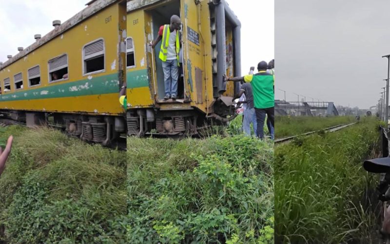 Train Compartment Detaches In Motion At Ladipo Section Of Lagos-Abeokuta Expressway, Triggers Panic