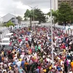 Gov Fubara’s Whereabouts Remain Unknown As Large Crowd Awaits His Appearance At Govt House
