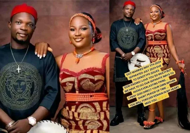 Couple Separates Two Months After Marriage Due to Blood Group
