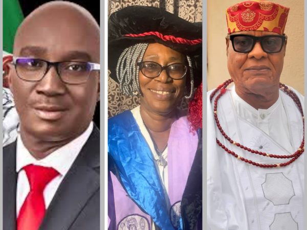 Jafaru Isesele, Onojie of Ewu Congratulates Prof. Omonzejie on Appointment as AAU VC