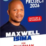 MAXWELL ISIMA FULLY READY TO TURN IGUEBEN TO A CENTRE OF ATTRACTION