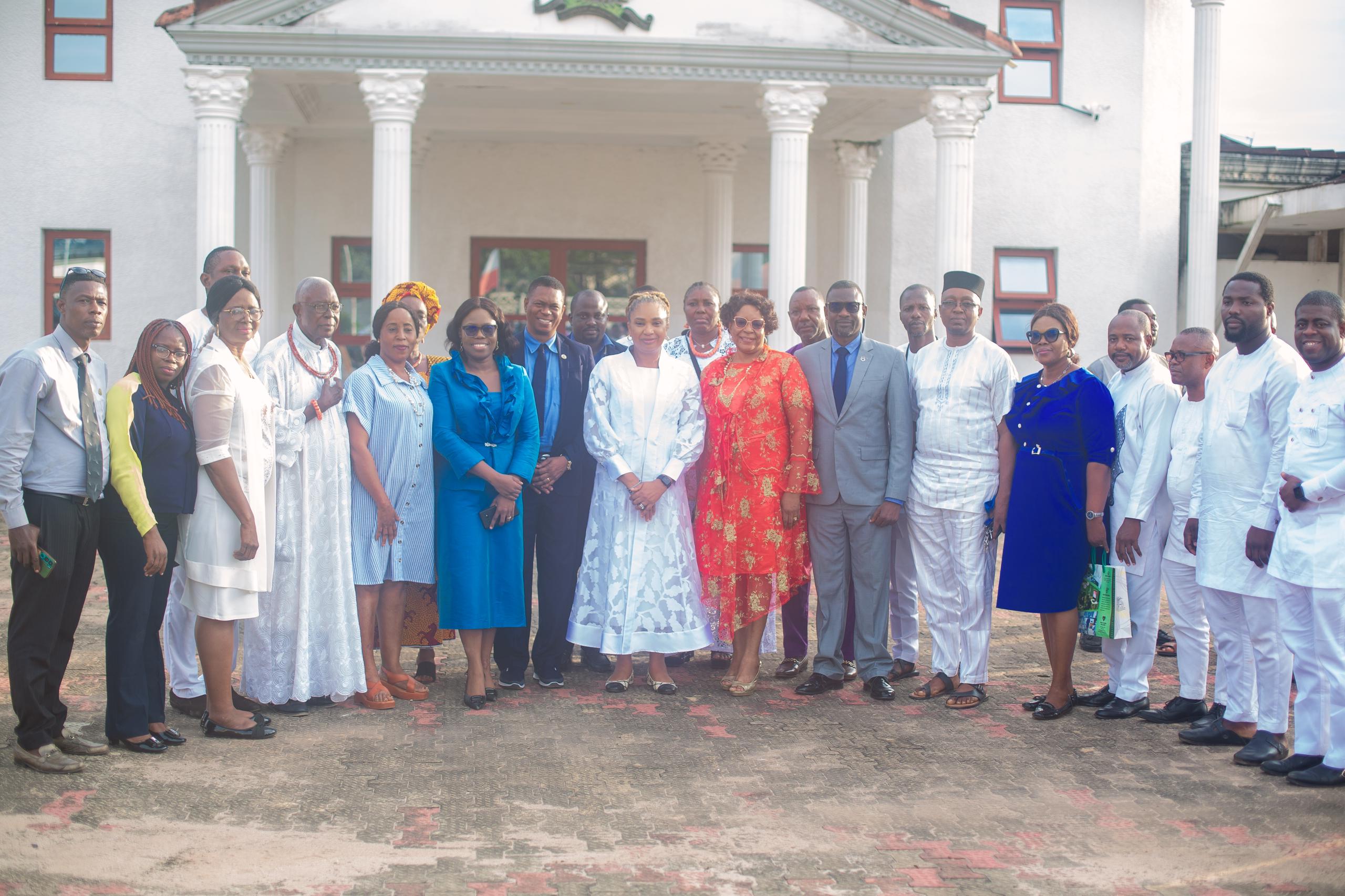 UBTH CMD, Prof. Idia Ize-Iyamu Gets Oba of Benin Blessing on Her Appointment