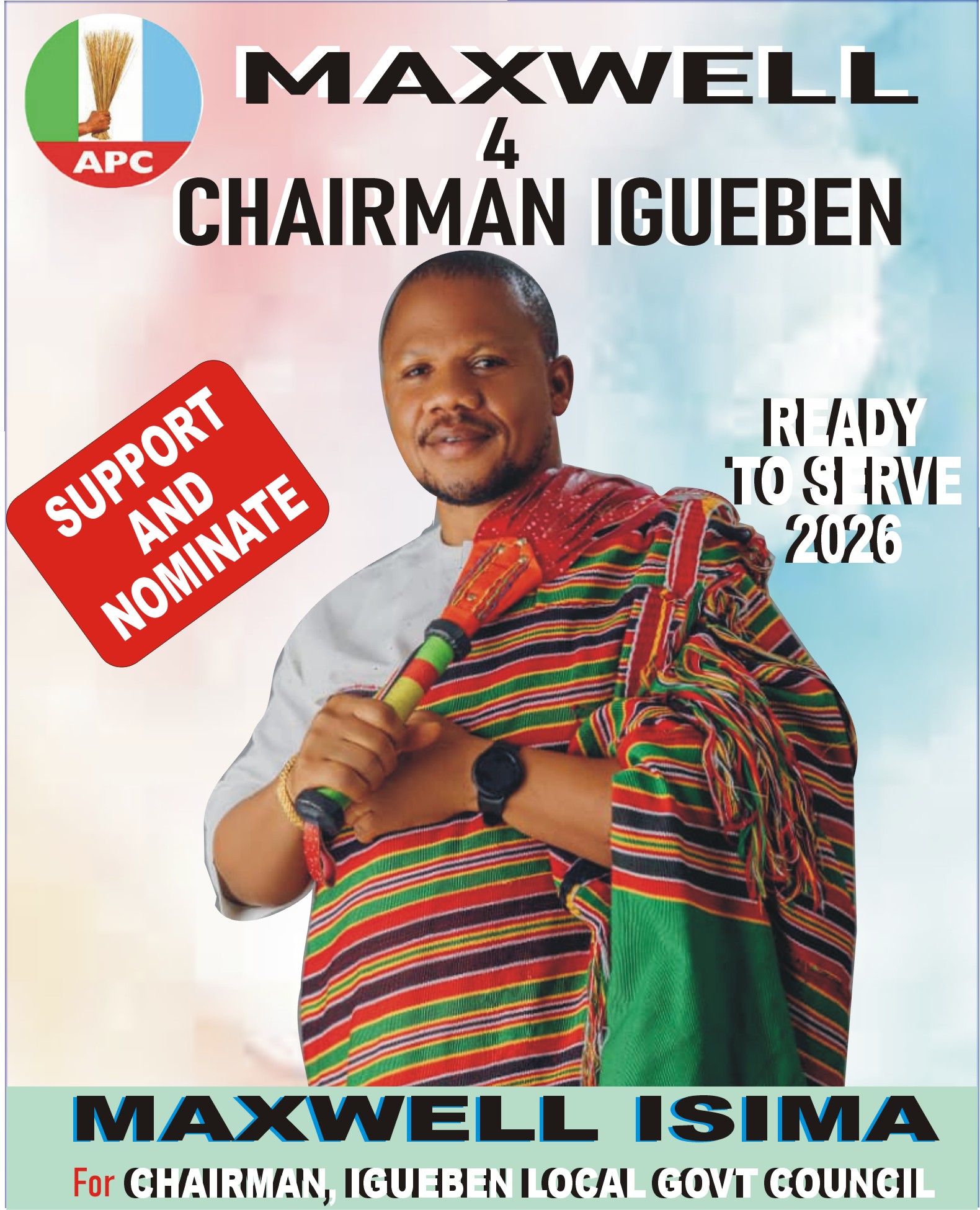 IGUEBEN 2026: MAXWELL ISIMA IS COMING…