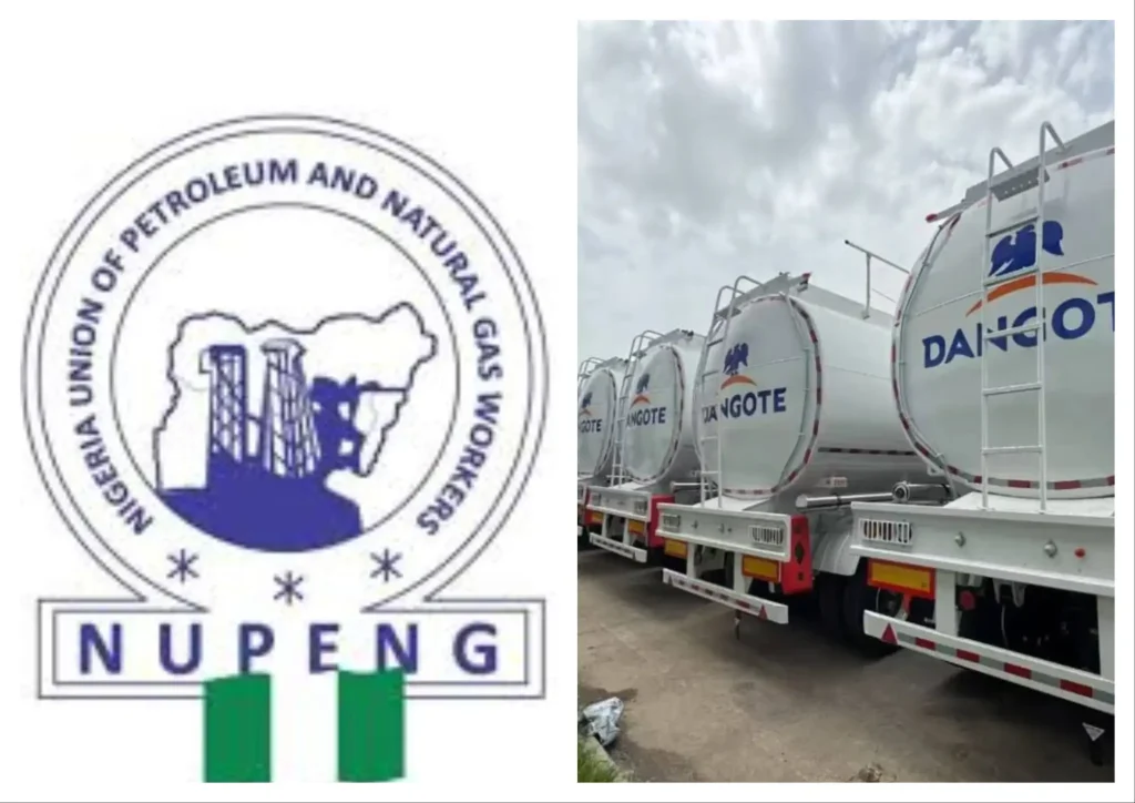 NUPENG Reinforces Barricade At Dangote Refinery Amid Towing Threats