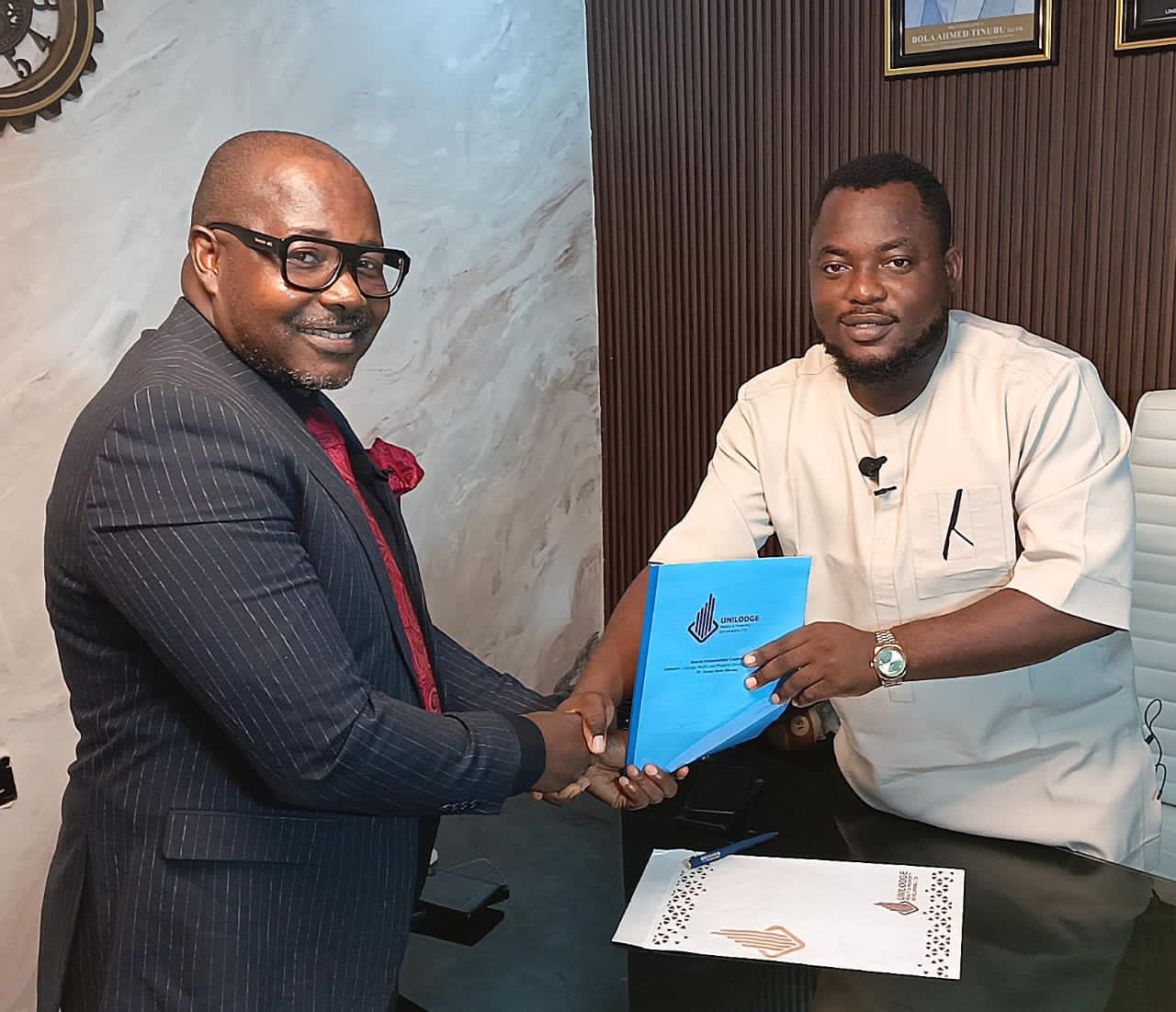 Dr. Sunny Duke Okosun Becomes Ambassador and Brand Consultant of Unilodge