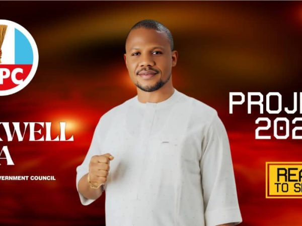 WITH MAXWELL ISIMA AS IGUEBEN LGC CHAIRMAN, IT WILL BE A NEW ERA OF PROGRESS AND PROSPERITY