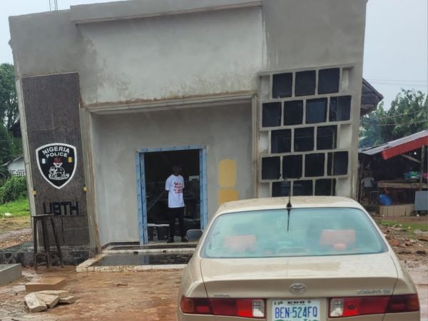 Prof. Ize-Iyamu Gives New Facelift to UBTH Police Post Prof. Ize-Iyamu Gives New Facelift to UBTH Police Post