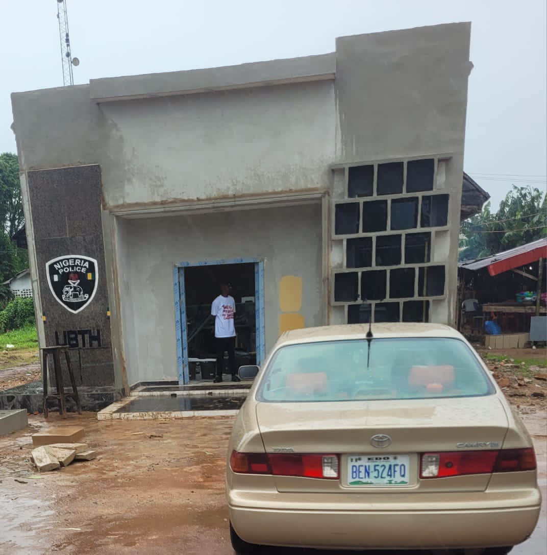 Prof. Ize-Iyamu Gives New Facelift to UBTH Police Post Prof. Ize-Iyamu Gives New Facelift to UBTH Police Post