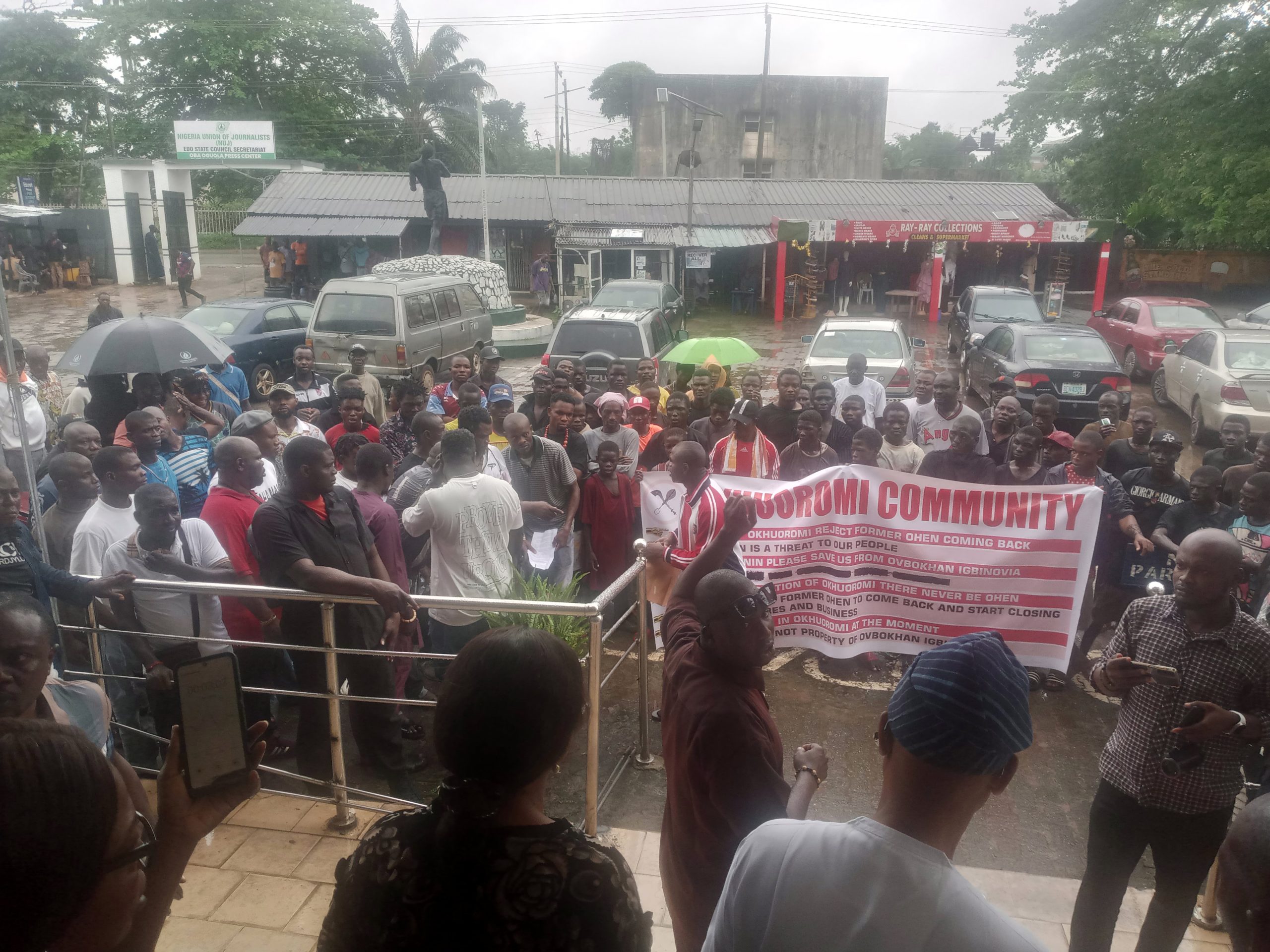 Community Kick Against Alleged Reinstatement of Former Ohen of Okhuoromi, Ovbokhan Igbinovia