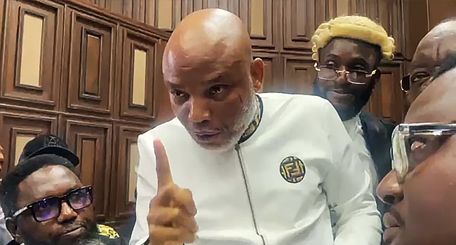 Nnamdi Kanu Enters DefenceLists Wike, Umahi, Buratai, Others As Witnesses Nnamdi Kanu Enters DefenceLists Wike, Umahi, Buratai, Others As Witnesses