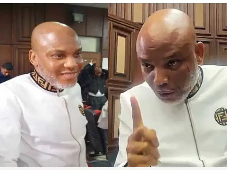 IPOB Leader, Nnamdi Kanu Takes Over As His Lawyers Withdraw From Trial IPOB Leader, Nnamdi Kanu Takes Over As His Lawyers Withdraw From Trial