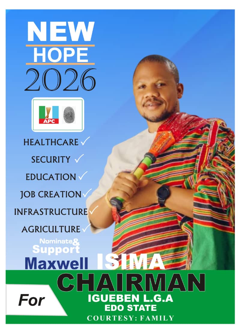 MAXWELL ISIMA: The Antidote to IGUEBEN Underdevelopment