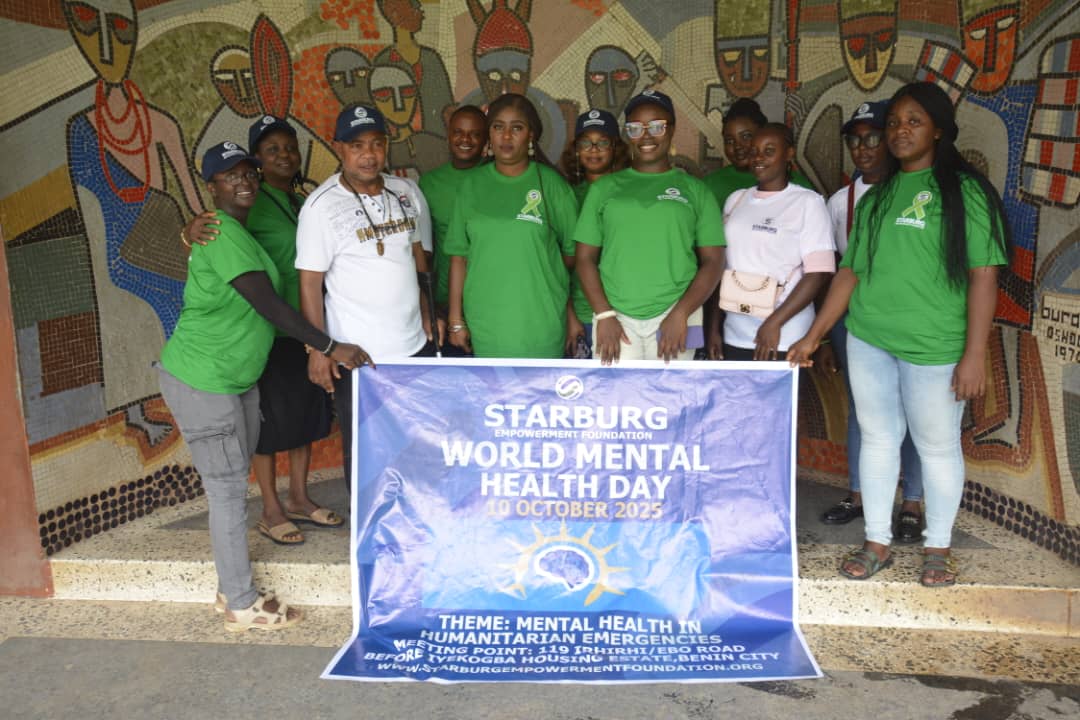 Starburg Empowerment Foundation Marks 2025 World Mental Health Day