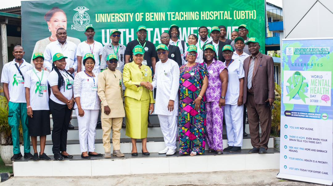 UBTH Marks World Mental Health Day 2025  with a Call for Improved Access to Services in Crises