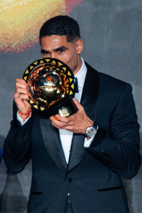 Achraf Hakimi of Morocco Wins African Footballer of the Year