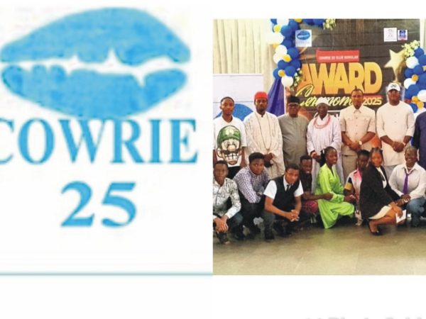 Cowrie 25 Club Awards Scholarship to Uniben, AAU Students Cowrie 25 Club Awards Scholarship to Uniben, AAU Students