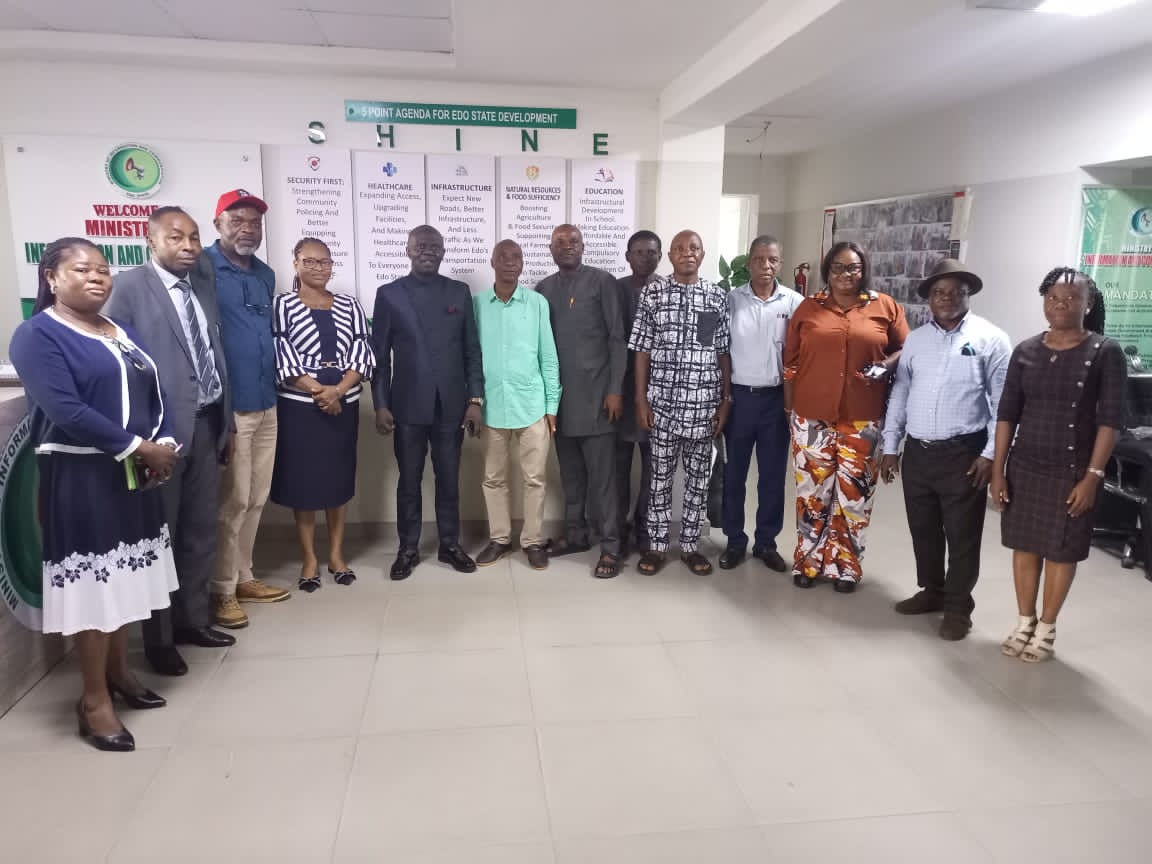 Edo Online Media Practitioners Meet Information Commissioner, Prince Afeqbua