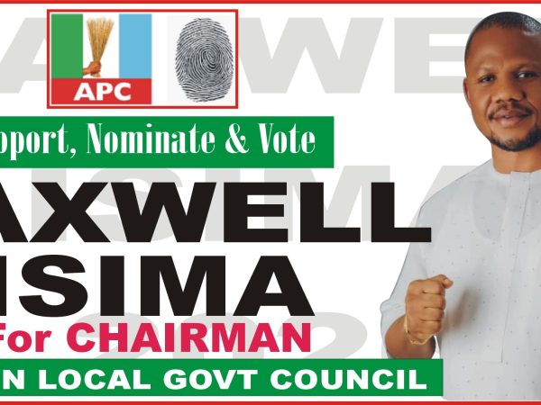 IGUEBEN Deserves A Chairman Like MAXWELL ISIMA IGUEBEN Deserves A Chairman Like MAXWELL ISIMA