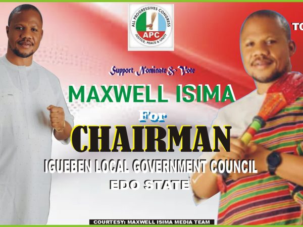 MAXWELL ISIMA REVEALING THE POTENTIAL OF IGUEBEN LGA