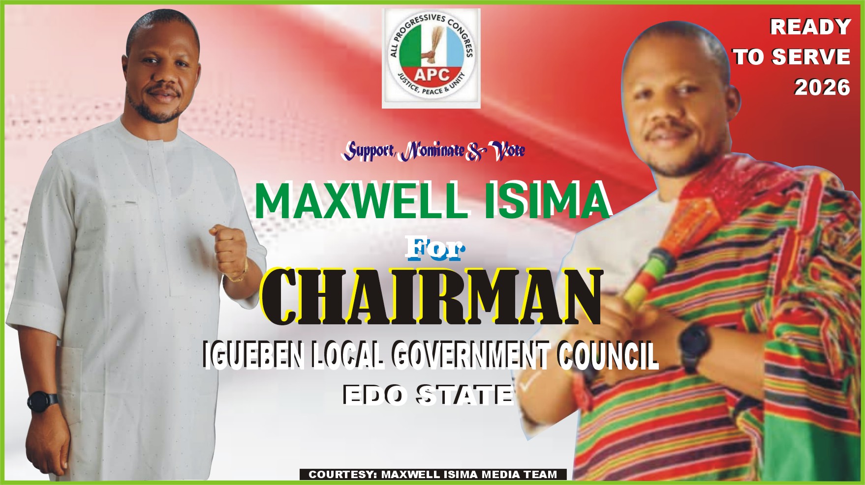 MAXWELL ISIMA REVEALING THE POTENTIAL OF IGUEBEN LGA