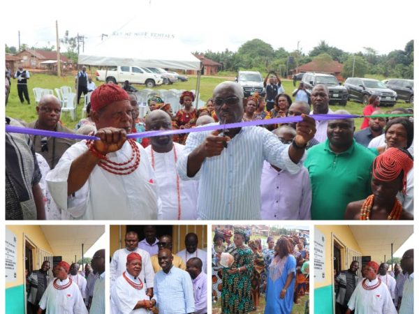 RENL Commissions Renovated Three-Classroom Block in Udo Community