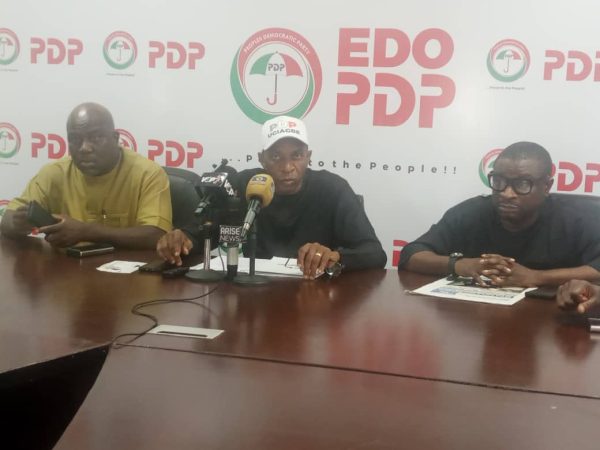 One Year In Office: Edo PDP Knocks Okpebholo-led Govt One Year In Office: Edo PDP Knocks Okpebholo-led Govt