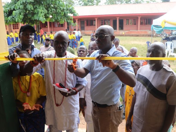RENL Commissions Renovated Six-Classroom Block in Iguobazuwa Community