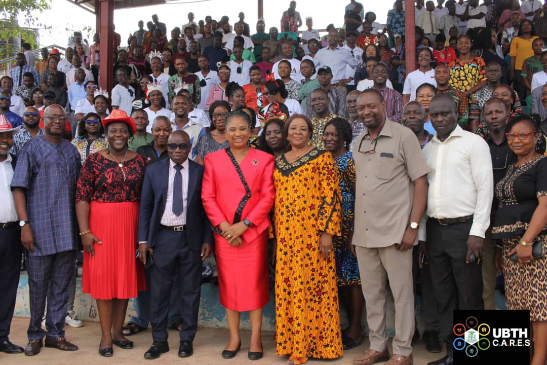 UBTH STAFF ASSEMBLY:120 Days of Exceptional Leadership Excites Staff As Ize-Iyamu Urges Staff Members on Professionalism