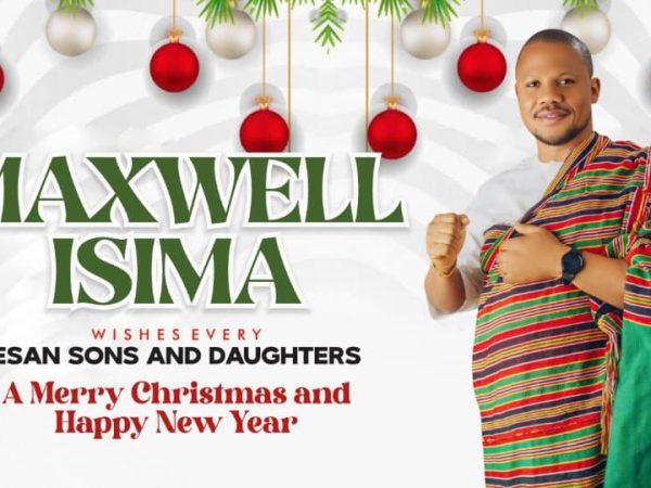 APC Chairmanship Aspirant, Maxwell Isima Felicitates With Igueben People On Xmas