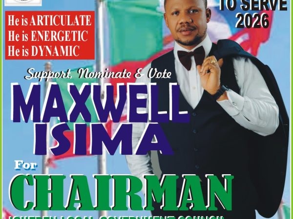 MAXWELL ISIMA – SECURING IGUEBEN’S FUTURE