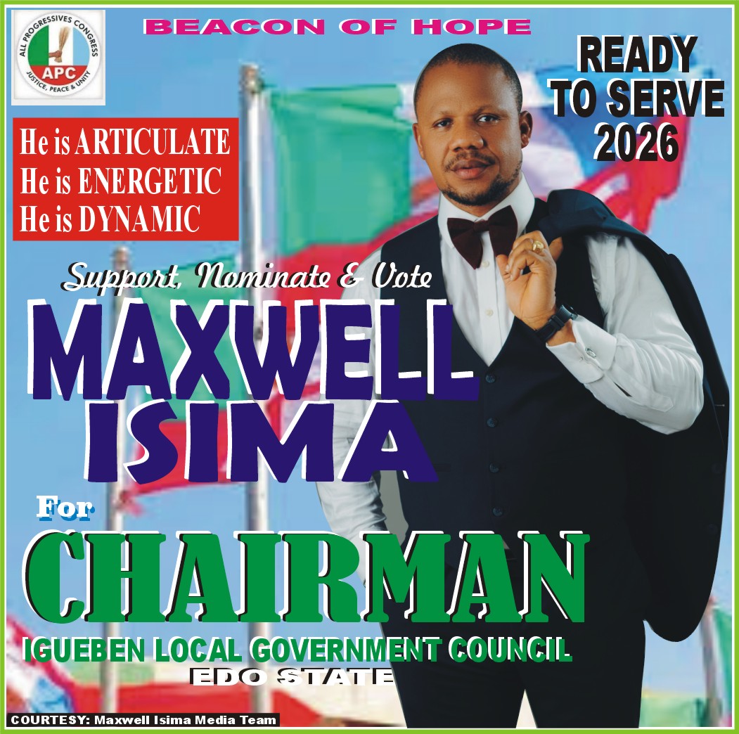 MAXWELL ISIMA – SECURING IGUEBEN’S FUTURE