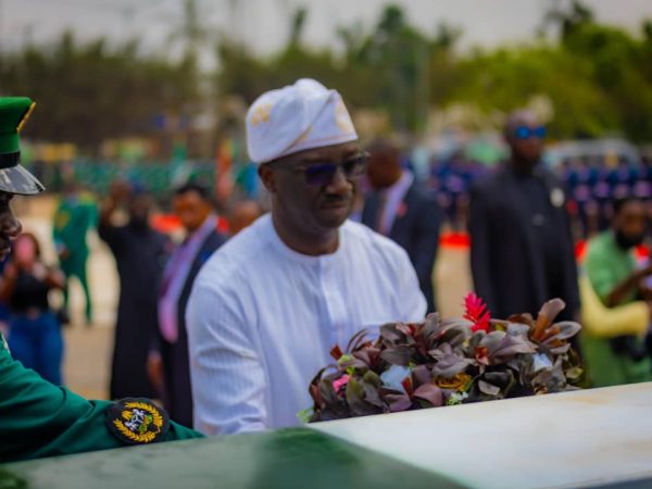 ARMED FORCES DAY: Gov Okpebholo Calls For More Support For Nigerian Armed Forces