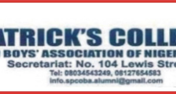Benin Branch of St. Patrick’s College Asaba Old Boys’ Association Set to Host 2026 Nat’l Convention