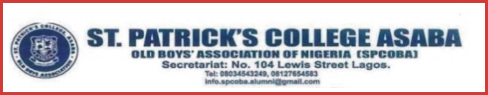Benin Branch of St. Patrick’s College Asaba Old Boys’ Association Set to Host 2026 Nat’l Convention